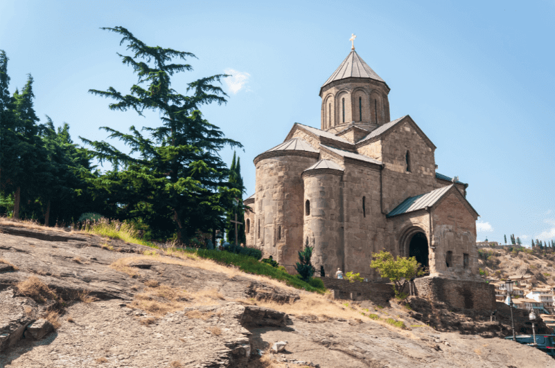 Virgin Mary Assumption Church of Metekhi- georgia tour packages from kuwait